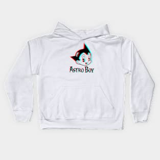 Retro 3D Glasses Style - Astro Boy 3.0 Kids Hoodie